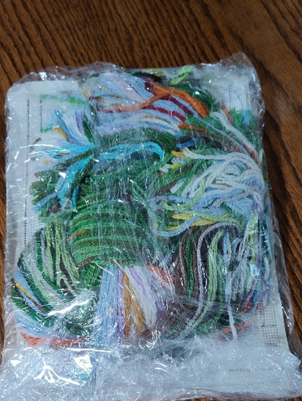 Framed Rainbow Cottage Needlework Kit - Multicolor - Picture 2 of 2